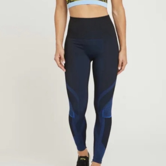 lndr Pants - LNDR x Soul Cycle Seamless Compression Chisel Cycling Leggings High Rise M-L